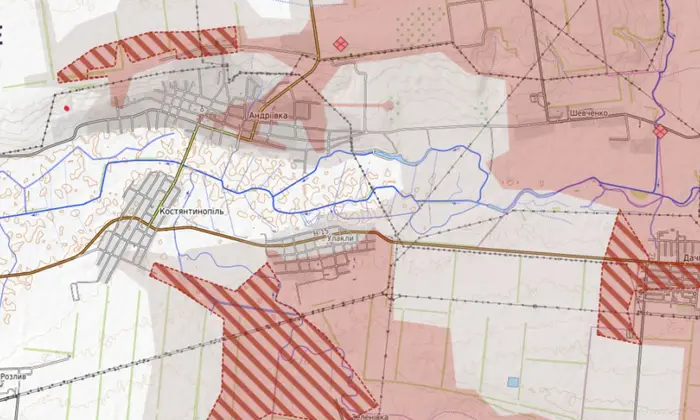 РФ просувається біля Андріївки – DeepState