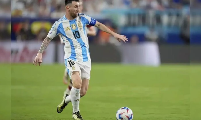 Мессі на тренуванні збірної Аргентини