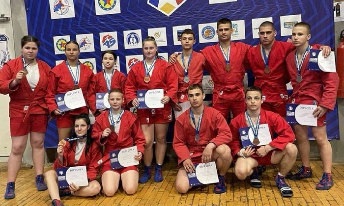 Збірна України з самбо - чемпіони Європи