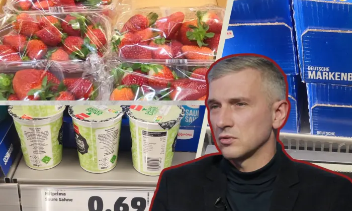 Сравнение цен на масло и клубнику