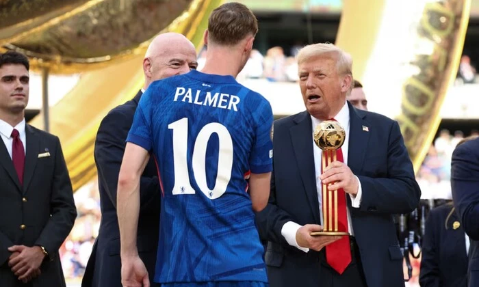 Fans booed Trump at the final