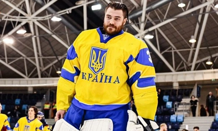 Player of the Ukrainian national hockey team