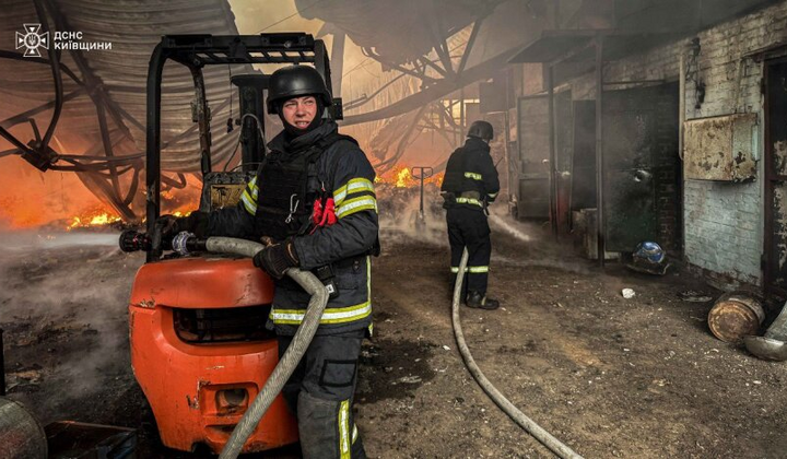 Руйнування від ударів по Києву