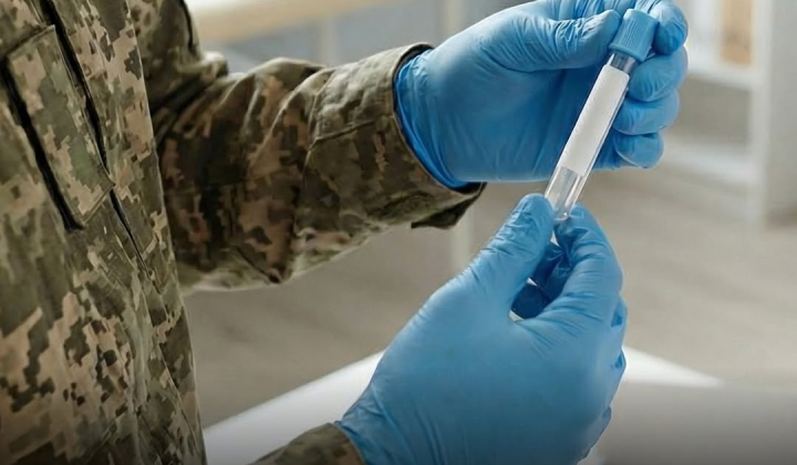 DNA collection from military personnel: identification through genetic analysis