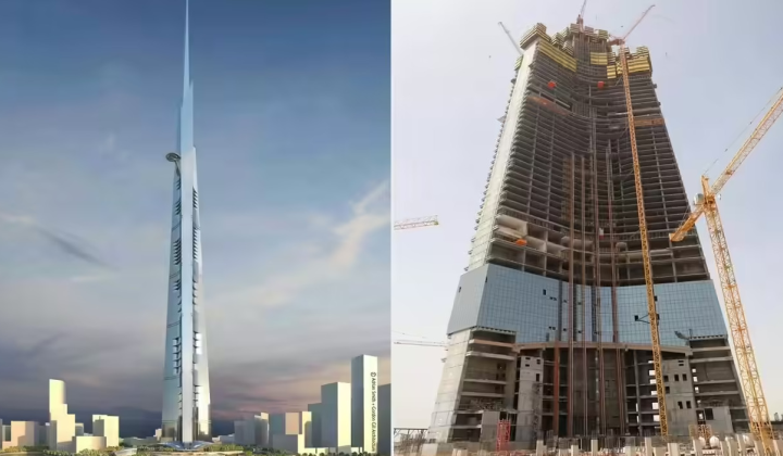 Rising in Saudi Arabia: The Jeddah Tower, a Skyscraper Designed to Exceed 1,000 Meters