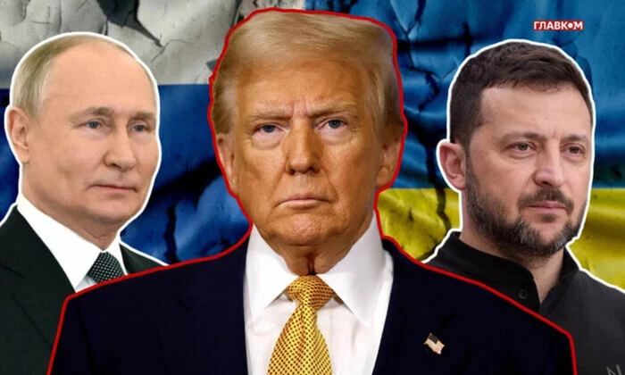 Trump, Zelensky, and Putin at the summit