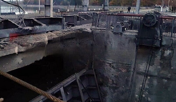 Супутникові знімки руйнування під Білгородом