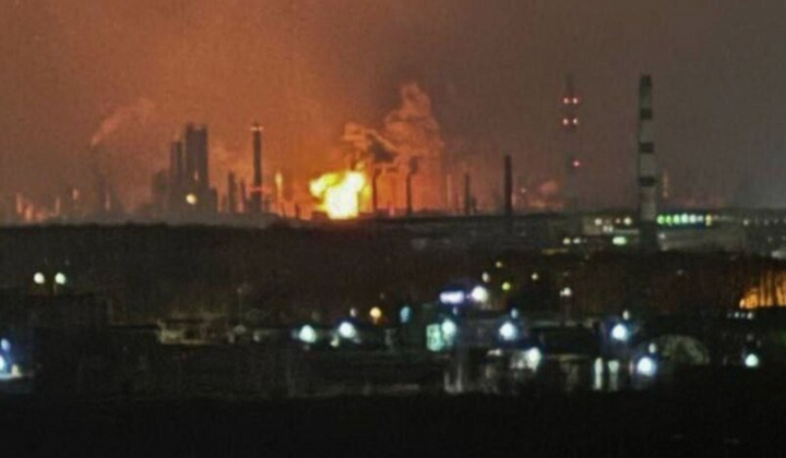 Бомбардування НПЗ в Рязанській області: фото та відео