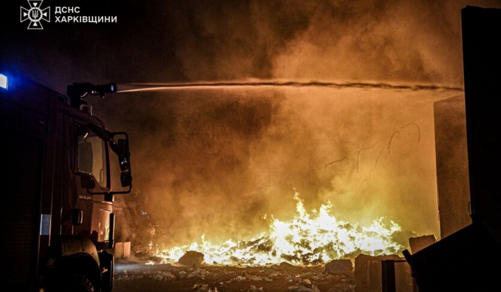 Атаки дронів у Харкові: пожежі та постраждалі