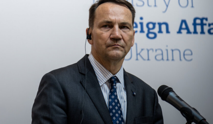 Зображення Павла Сікорського під час мирних переговорів