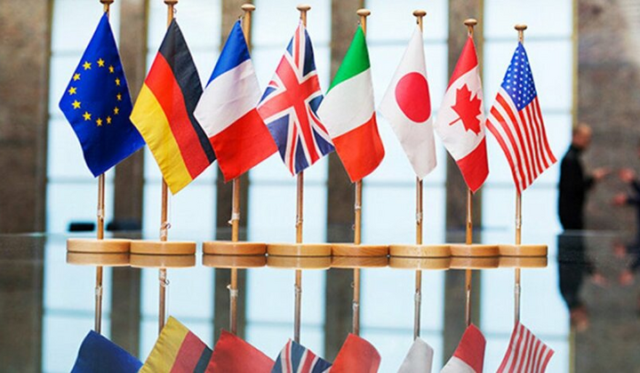Поддержка Украины на заседании G7