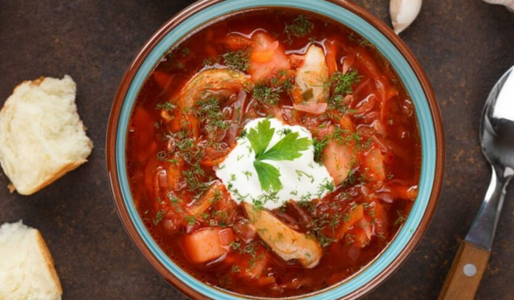 Расчет стоимости борща по индексу