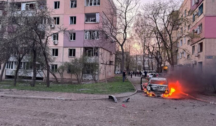 Зображення: Російська ракетна атака