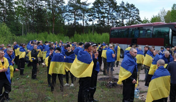 Воины из Украины вернулись домой