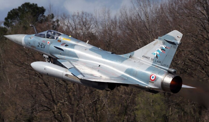 Українські Міражі 2000 на військовій базі