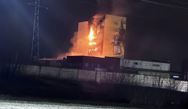 Дроны разрушают оборонный завод