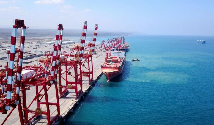 Китайське портове місто в Африці