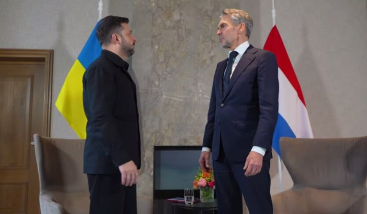 Зеленский и премьер Нидерландов в Берлине