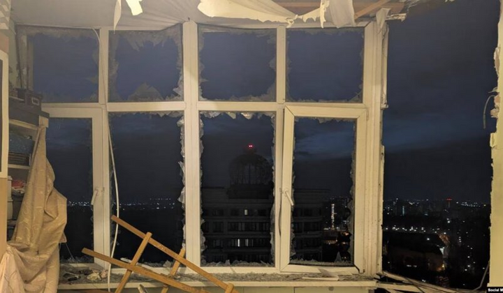 Москва опинилася під атакою дронів: фото