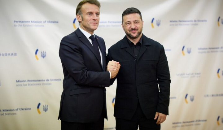 Зеленський закликає Макрона до дій