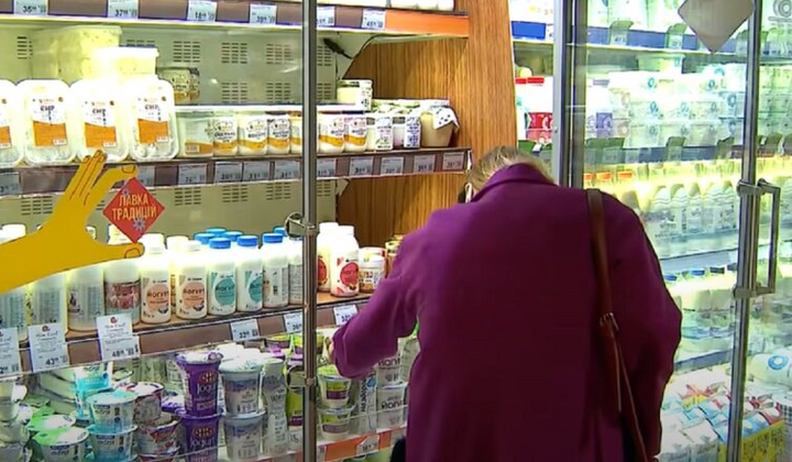 Ціни на молочні продукти коливаються