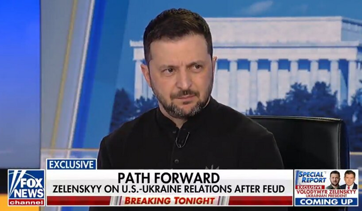 Зеленський інтерв'ю Fox News