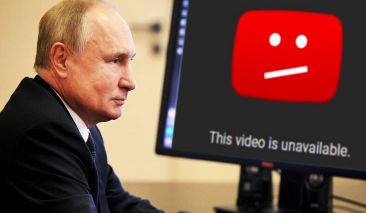 Трафік YouTube у Росії зменшився - новина