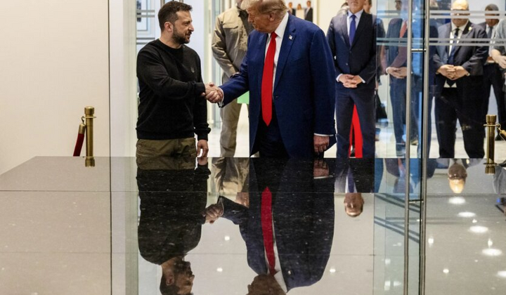 Зеленский и Трамп в Белом доме
