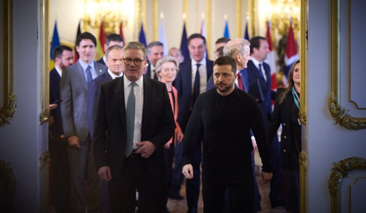 Українські та європейські лідери на саміті в Лондоні