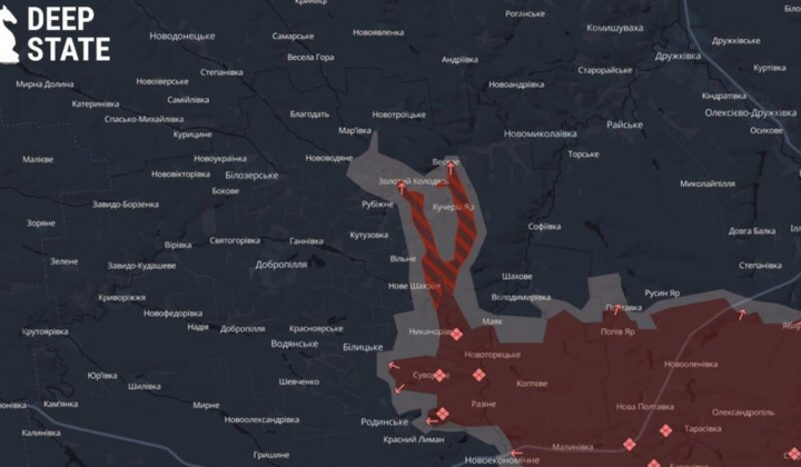 Российские войска под Покровском
