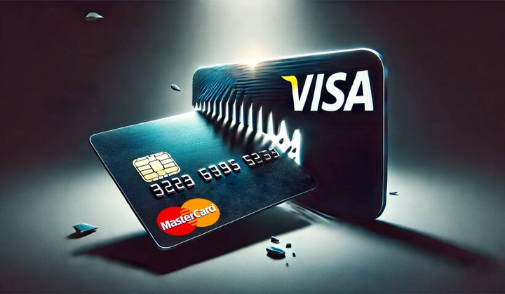 Логотипы Visa и monobank расположены рядом