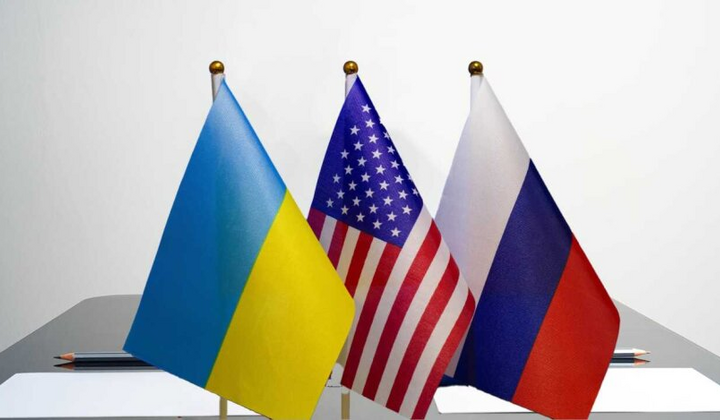 Делегации США, Украины и России