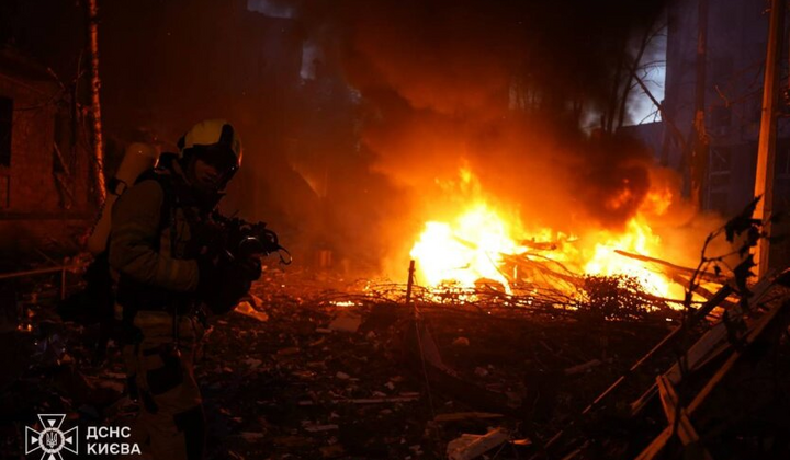 Наслідки атаки дронами та ракетами