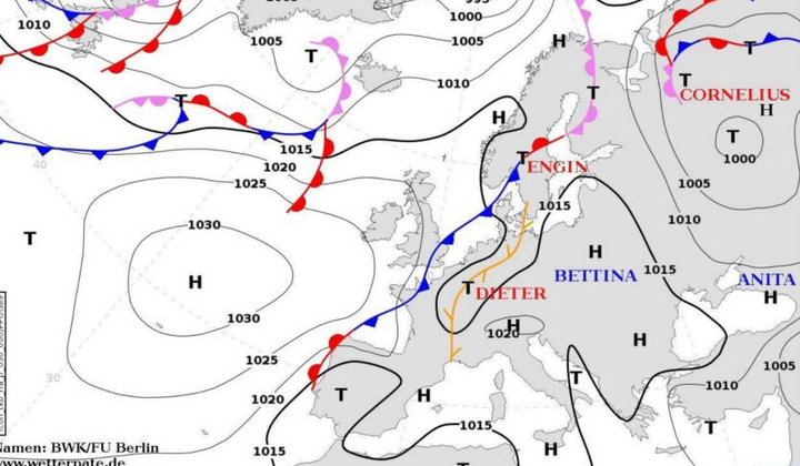 Погода на 2 июля в Украине