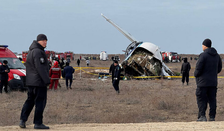 Фотографія авіакатастрофи в Казахстані