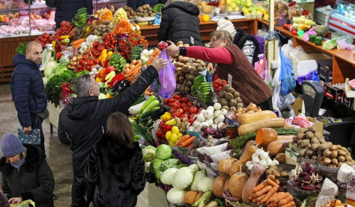 Вартість картоплі, помідорів та огірків