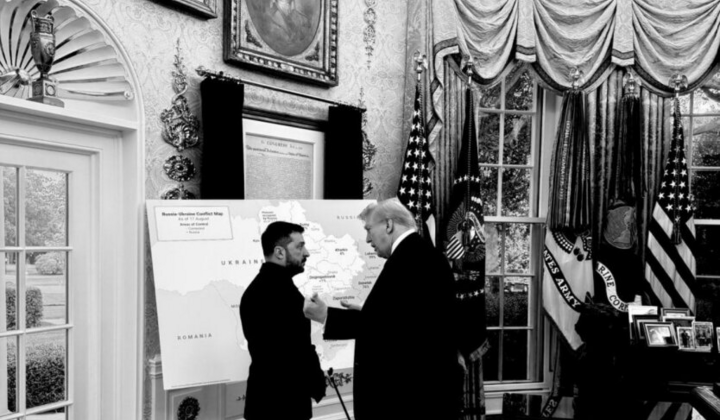 Трамп і Зеленський в Офісі
