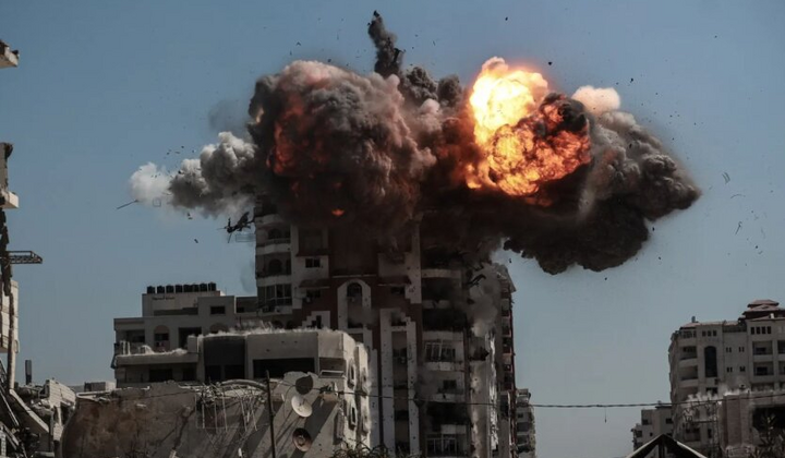 Israeli Forces in the City of Gaza