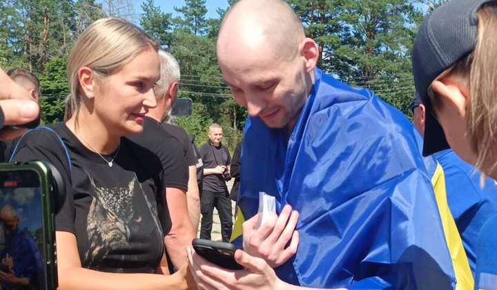 Повернення полонених з Росії: фото