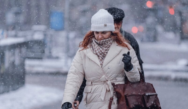 Туман і дощ в Києві