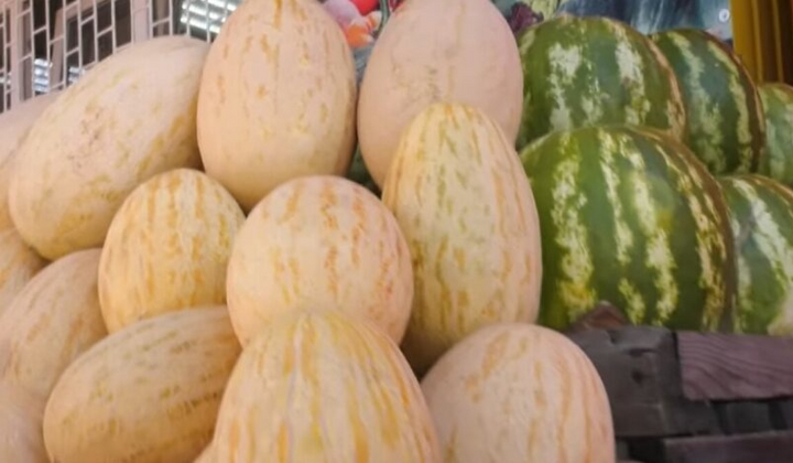 Ціни на кавуни та дині у серпні