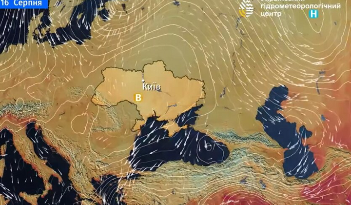 Погода в Україні: дощі та грози