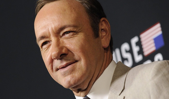 Кевін Спейсі на зйомках документального серіалу