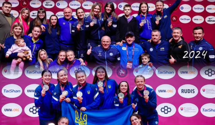 Україна виграла медальний залік чемпіонату Європи з боротьби