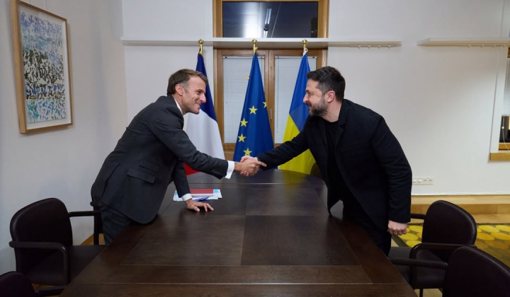 Президент України та Макрон обговорюють підтримку авіації та антибалістичної оборони