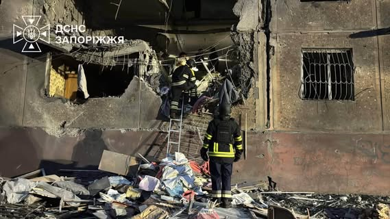 Загиблі від авіаудару в Запоріжжі