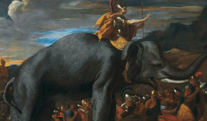 Hannibal's route through the Alps