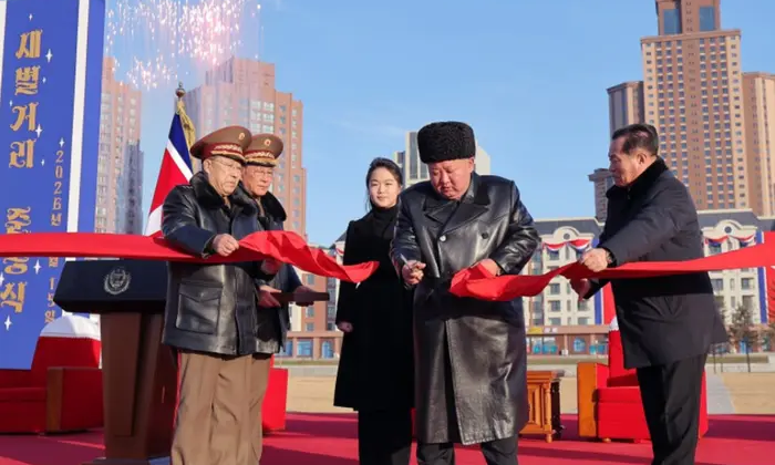Kim Jong Un opened a memorial street
