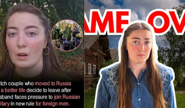 Dutch video blogger fleeing from Russia