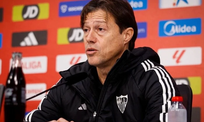 Sevilla's head coach Almeida disqualified for 7 matches